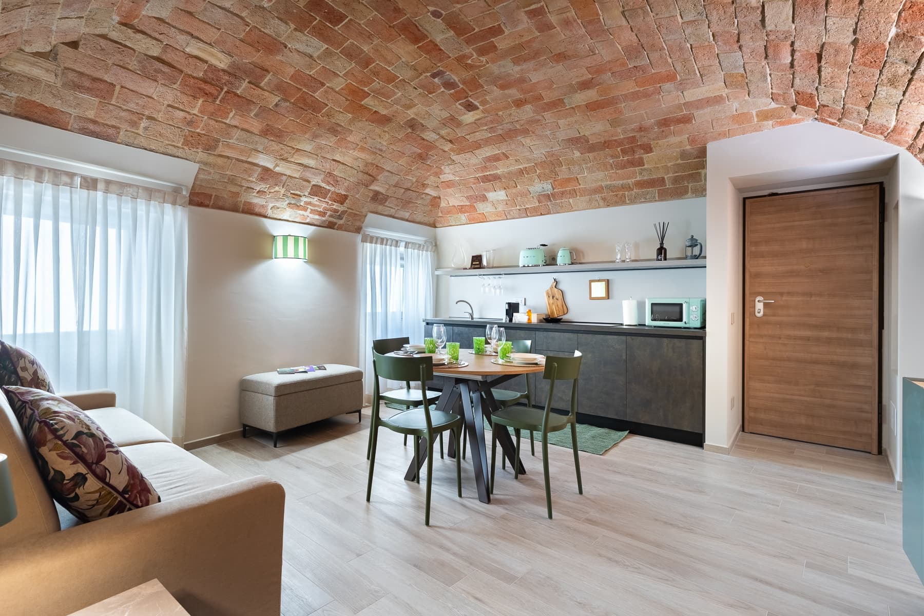 Apartment side view