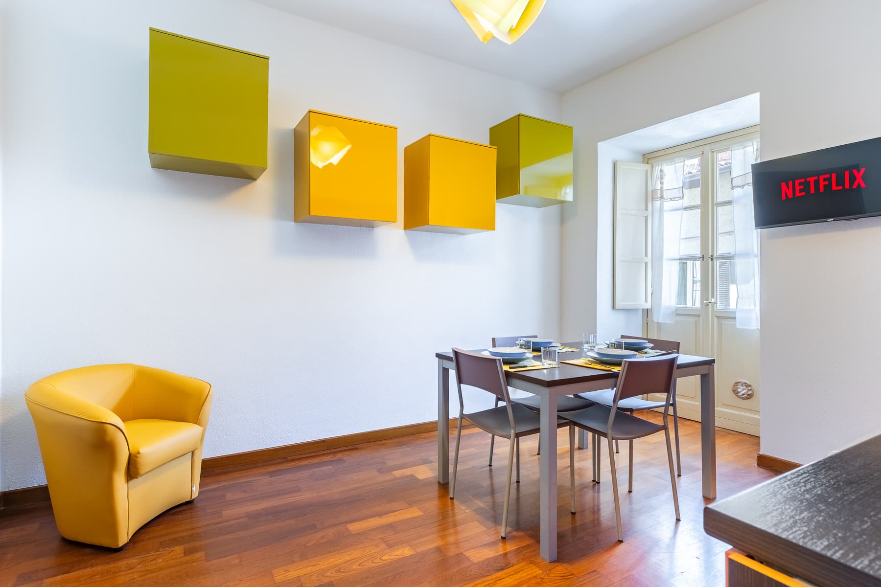 Apartment side view