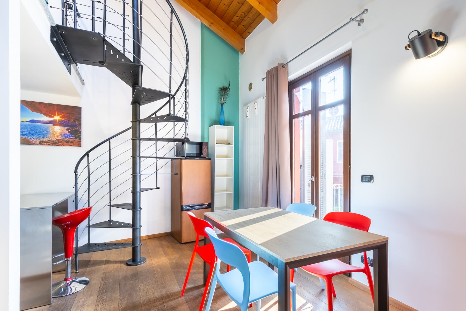 Apartment side view