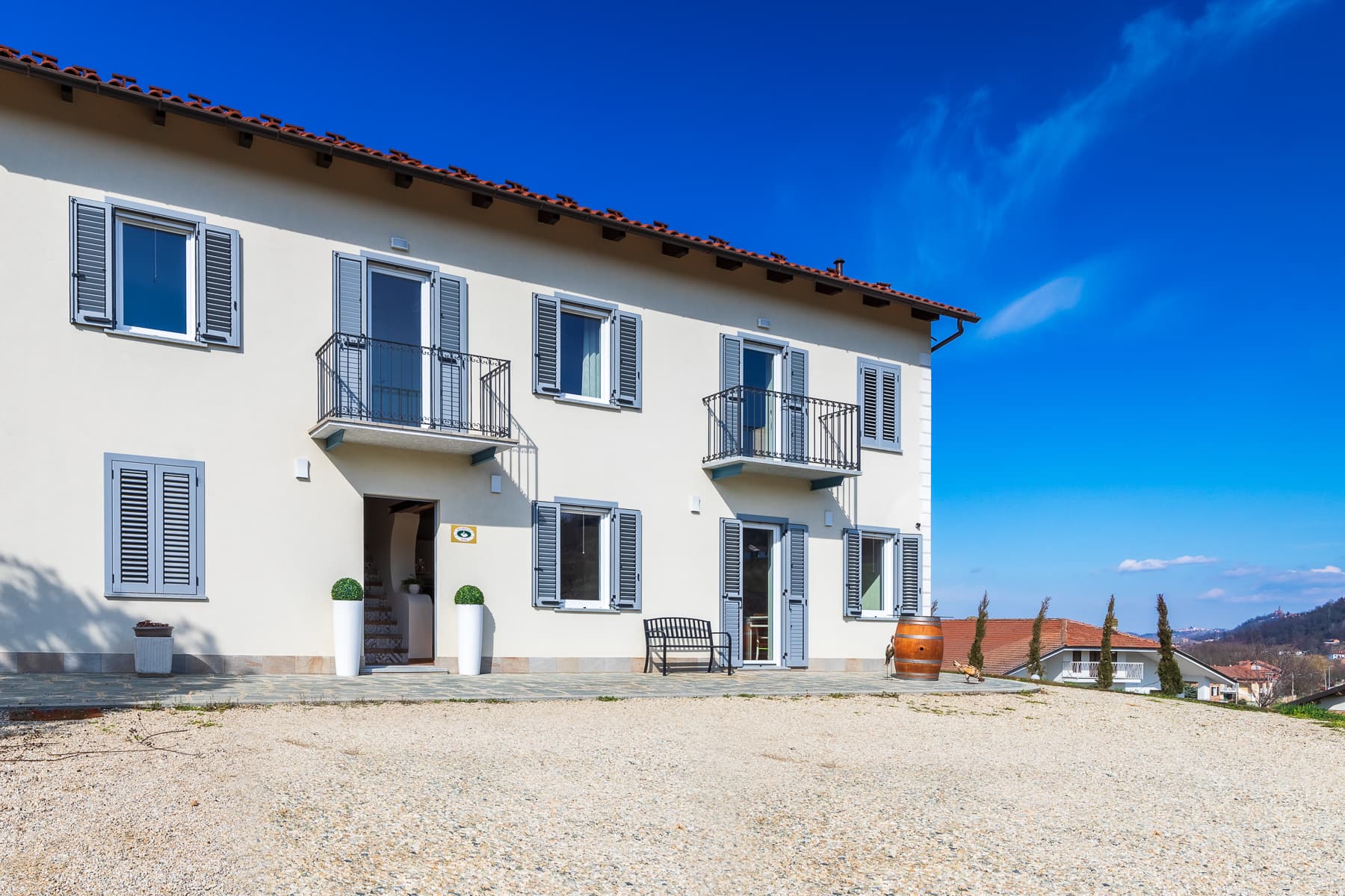 Apartment side view