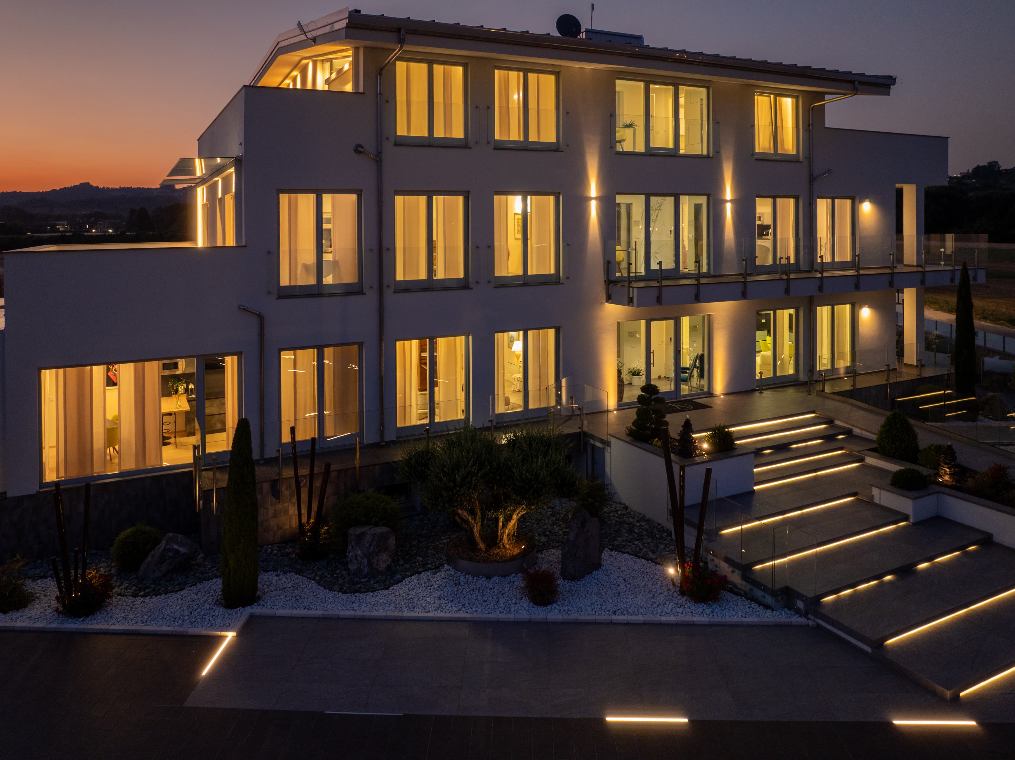 Apartment side view